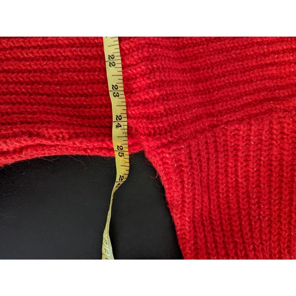 OLD NAVY red Knitted Pullover Sweater XXL - Picture 6 of 7
